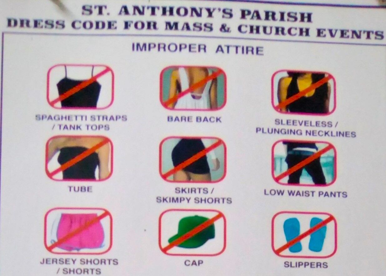 Church Dress Code Sample Parishioners split as church imposes dress code | Local News ...