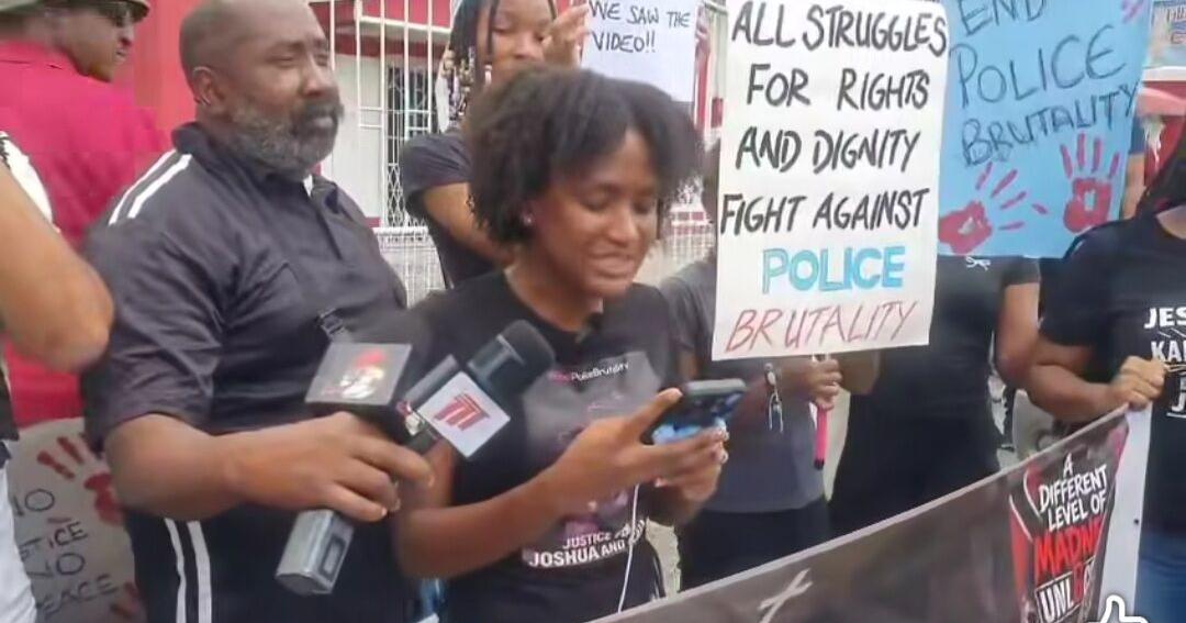 Activist Alyssa Phillip arrested at Labour Day celebrations in Fyzabad