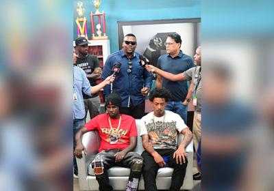 Gang rivals join forces to promote peace