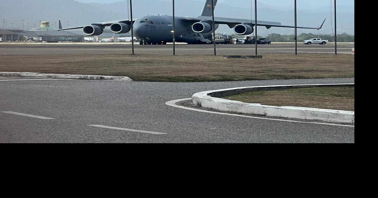 The Globemaster makes a visit to Trinidad