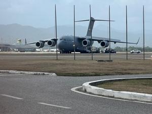 The Globemaster makes a visit to Trinidad