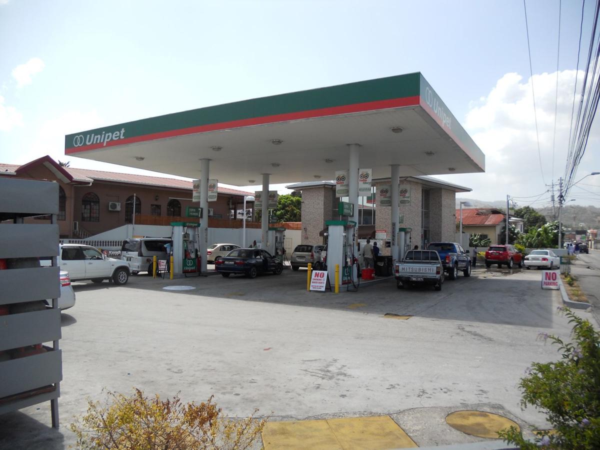The Unipet gas station in El Socorro