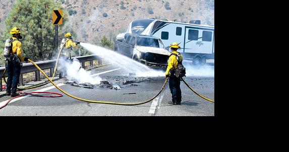 Vehicle fire backs up Oregon Mountain traffic - Vimarsana News