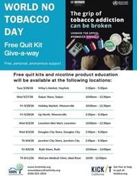 HRN offers free quit kits for World No Tobacco Day | Local News