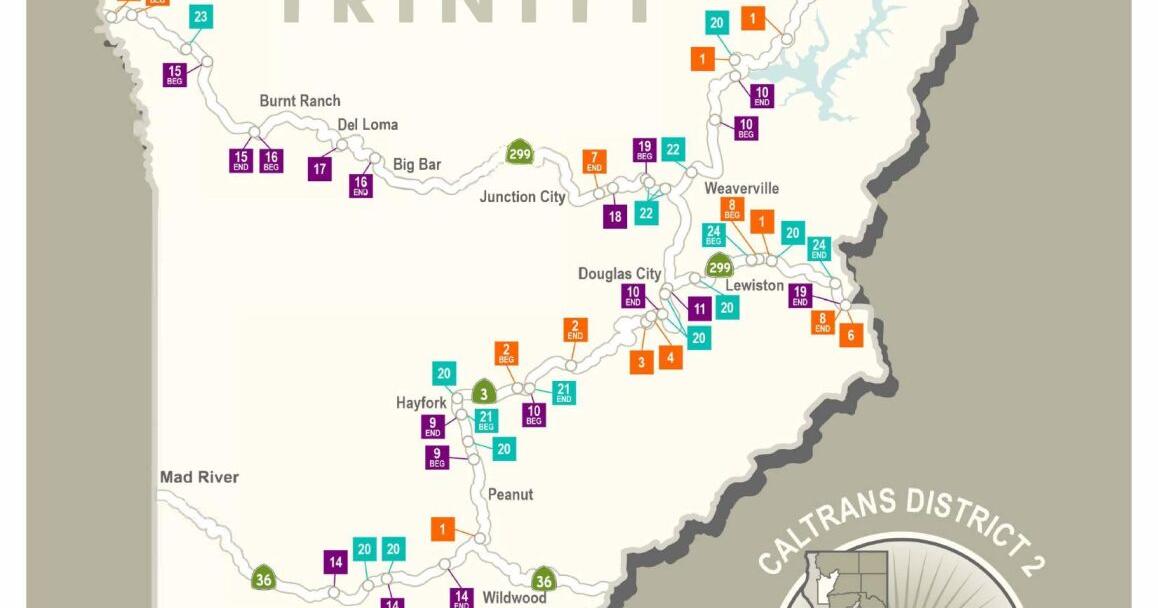 Caltrans announces 2023 projects | Local News | trinityjournal.com