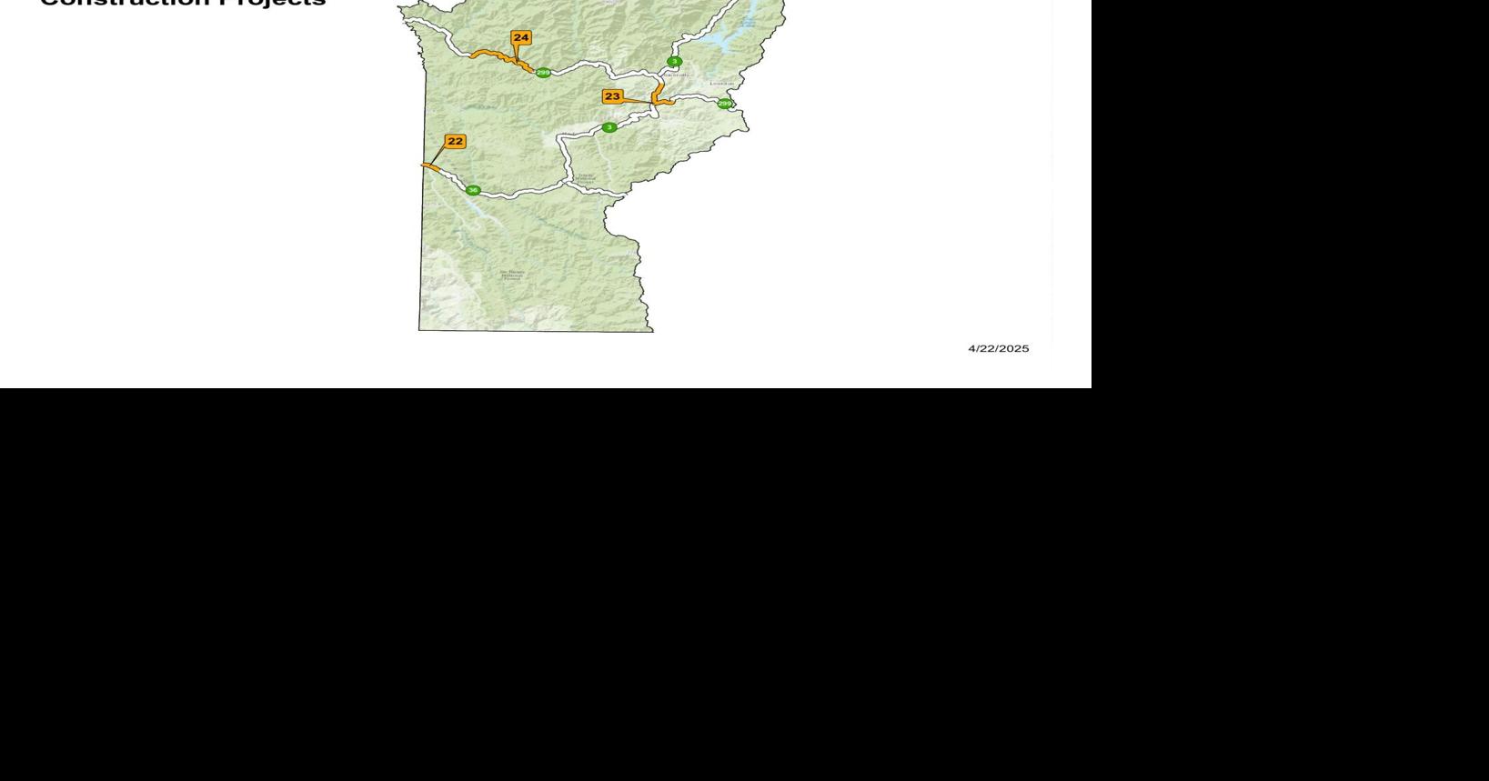 Caltrans traffic project map | Traffic Watch | trinityjournal.com