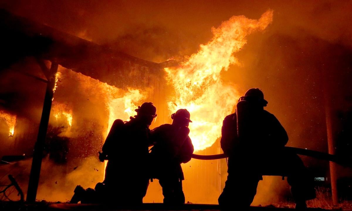 Priceless Training Firefighters Burn Down Donated Buildings News Trinityjournal Com