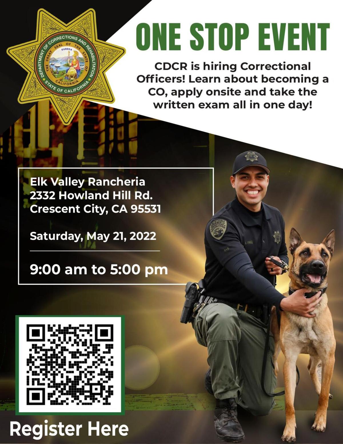 Pelican Bay State Prison One Stop Recruitment Event | | Triplicate.com