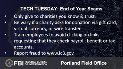 Tech Tuesday: End of Year Scams
