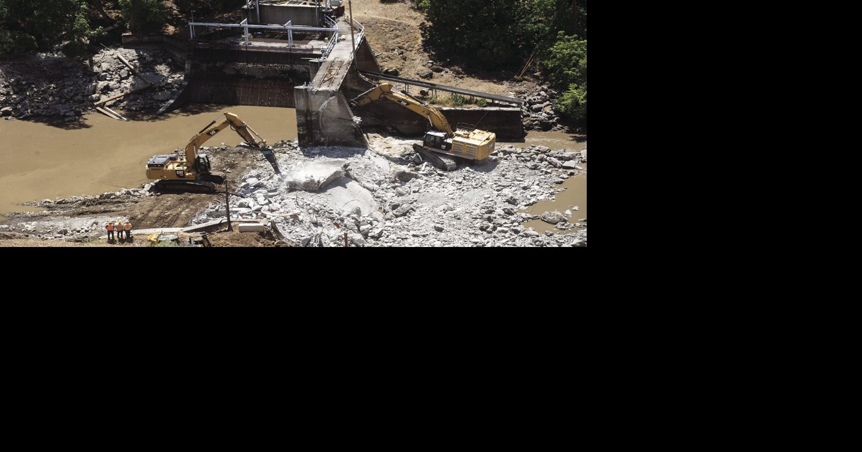 Work on Copco No. 2 Dam removal comes to a close News