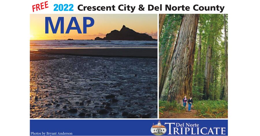 2022 Crescent City & Del Norte County Map  Special Publications 