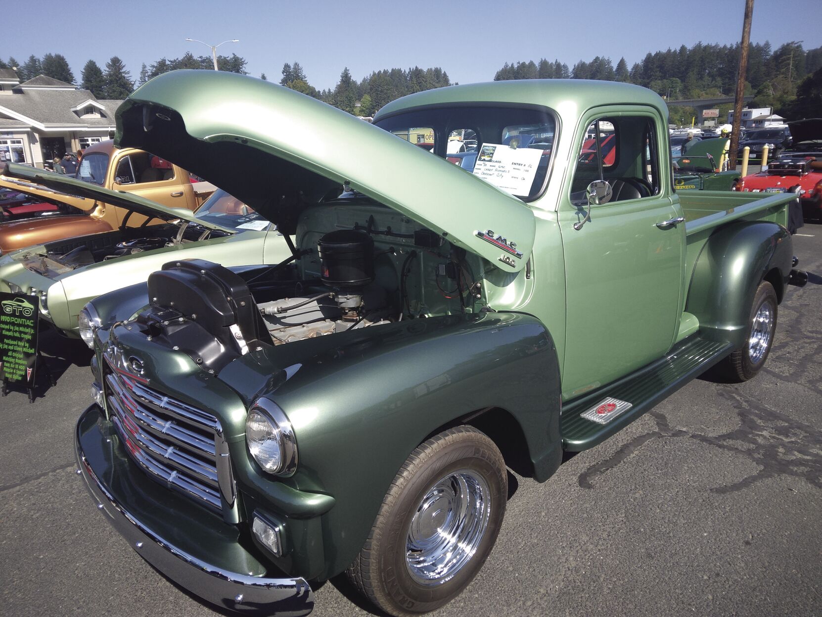 Photos: Record number of classics displayed at benefit car show