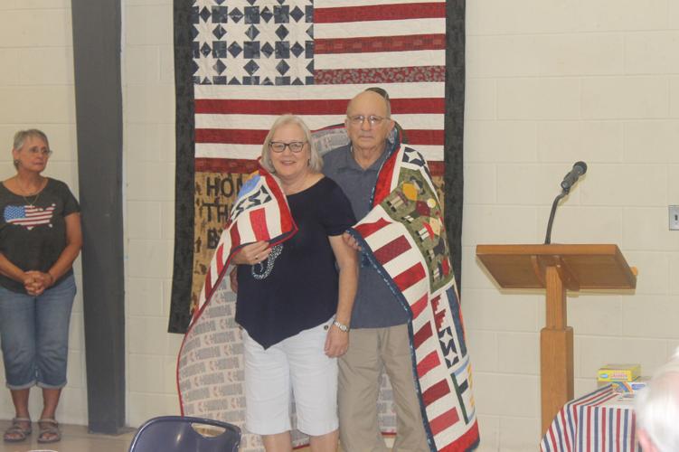 St. Mark UMC dedicates quilt to Tranquility Point Veterans Retreat, News