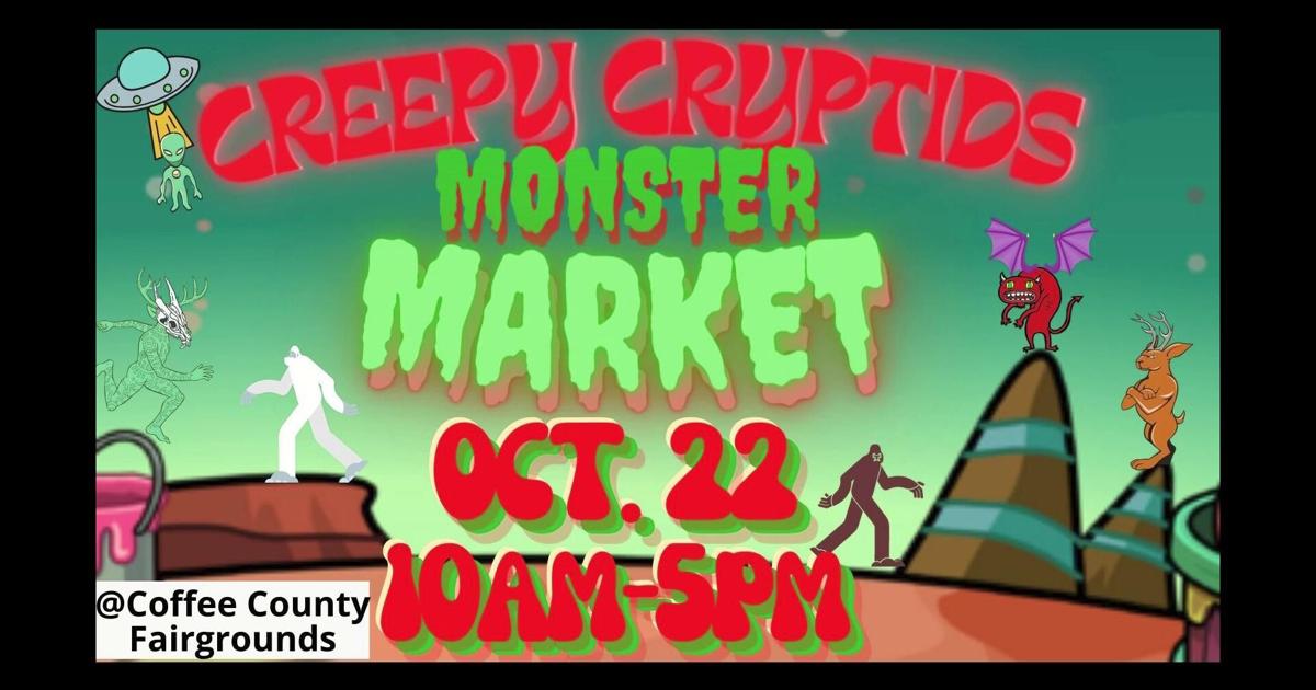 Highlights form the Creepy Cryptids Monster Market last weekend | Local ...