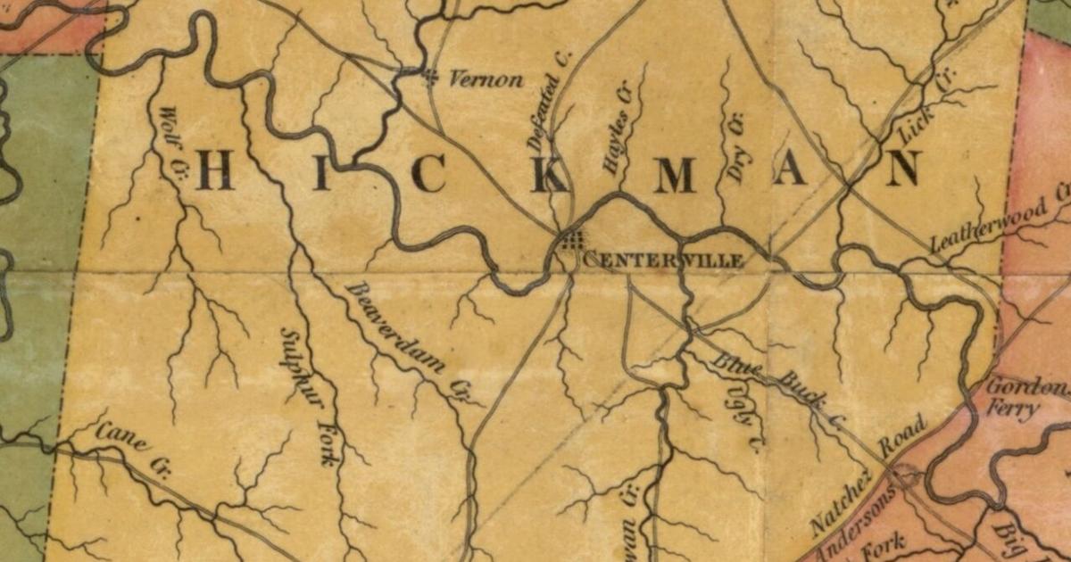 Rhea map of Tennessee fascinating | Editorial | tullahomanews.com