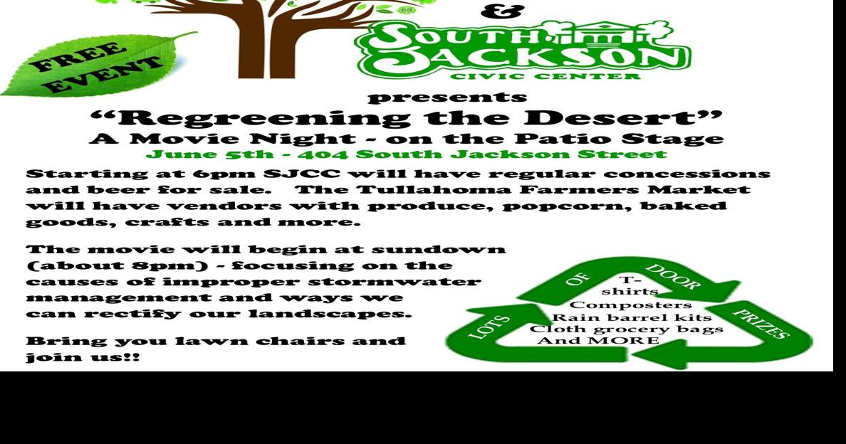 Go Green movie night at South Jackson June 5 Local News