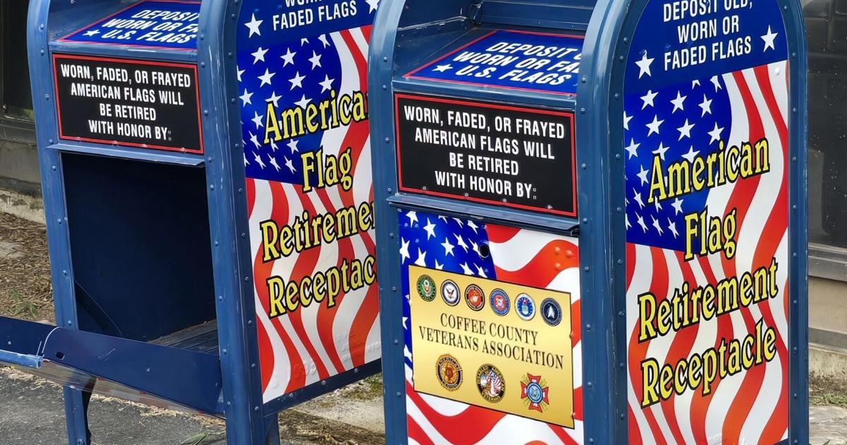 Veteran association to install distressed flag drop box at CCAP | Local ...
