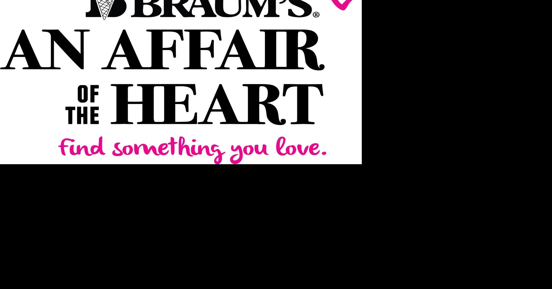 Braum's An Affair of the Heart gift guide About Town