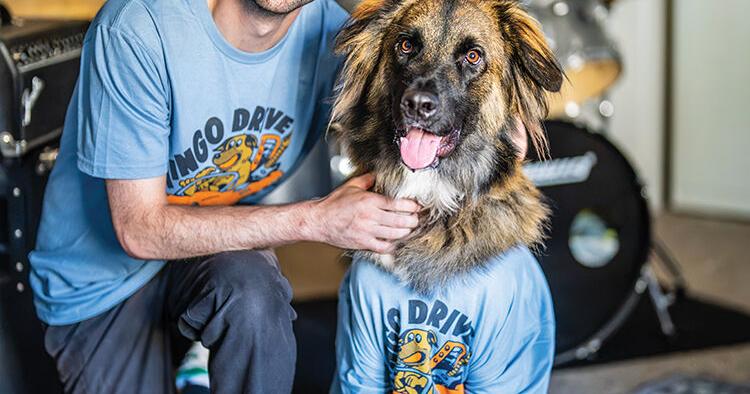 Band’s best friend: Baloo serves as Mingo Drive's mascot