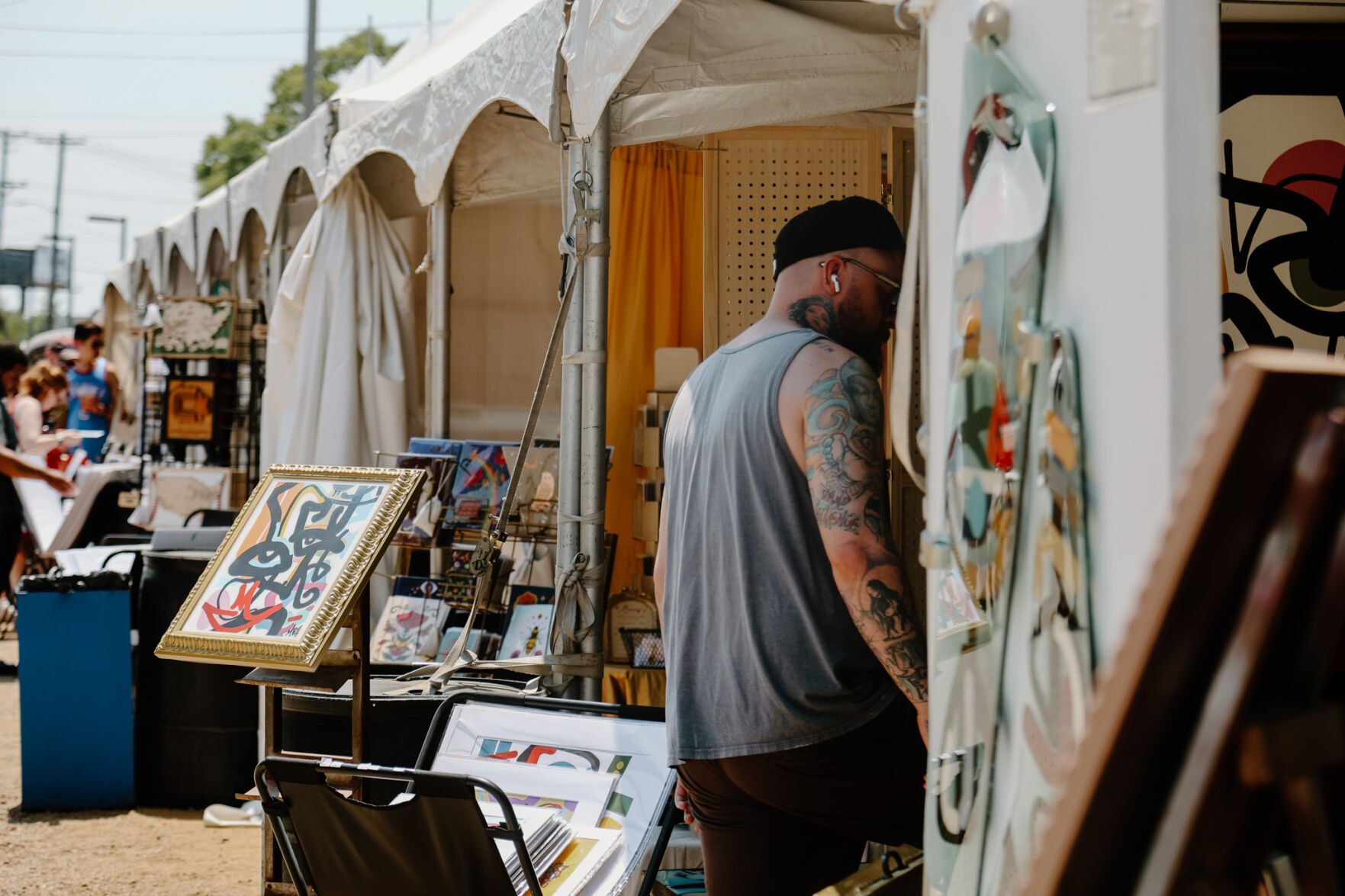 Scenes from Mayfest's Local Art Market on May 15-17 | About Town