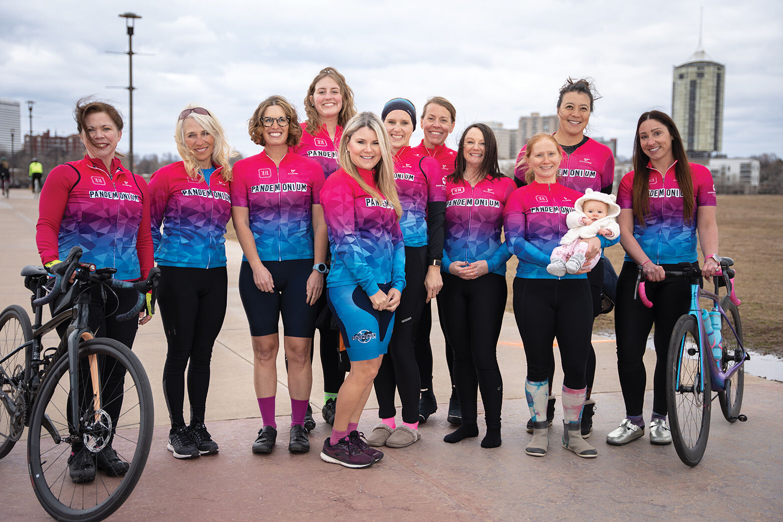 Taking off Women s cycling group teaches and inspires City Desk