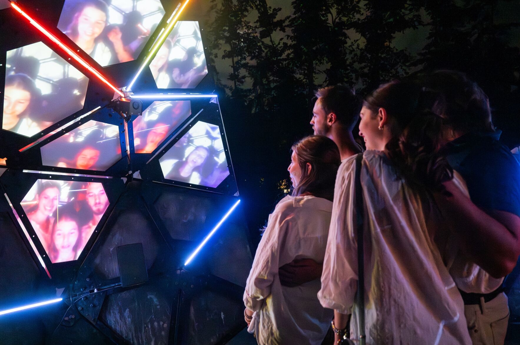 Lights, Art, Action! Visit Crystal Bridges' After-Dark Experience