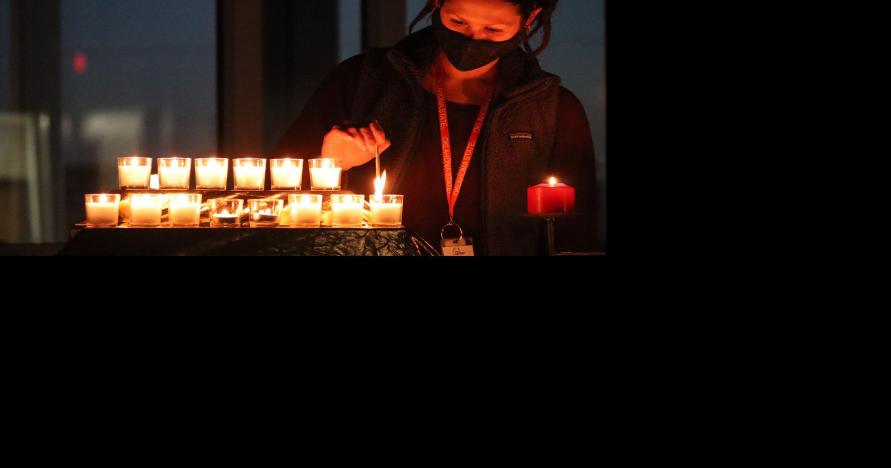 Scenes from Tulsa Day Center's annual candlelight vigil Photo