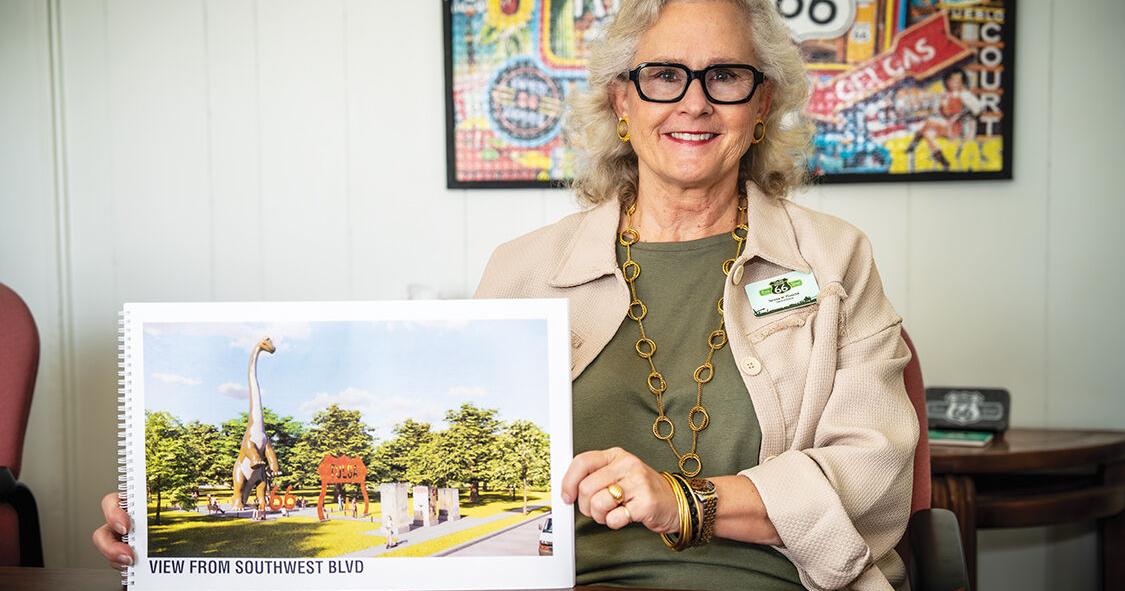 Coming soon: Howard Park will welcome a 66-foot-tall dinosaur attraction