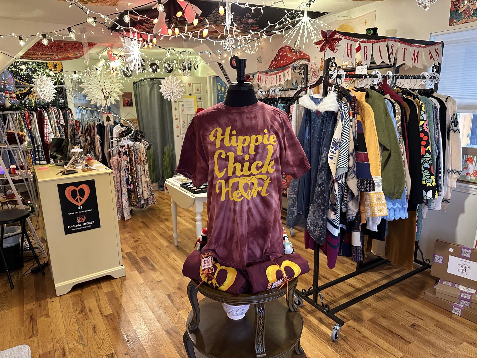 Hippie love clothing on sale brand