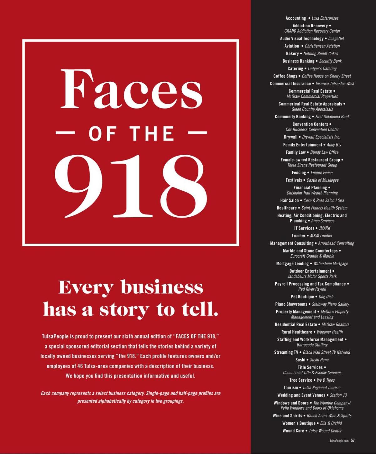 Faces of the 918