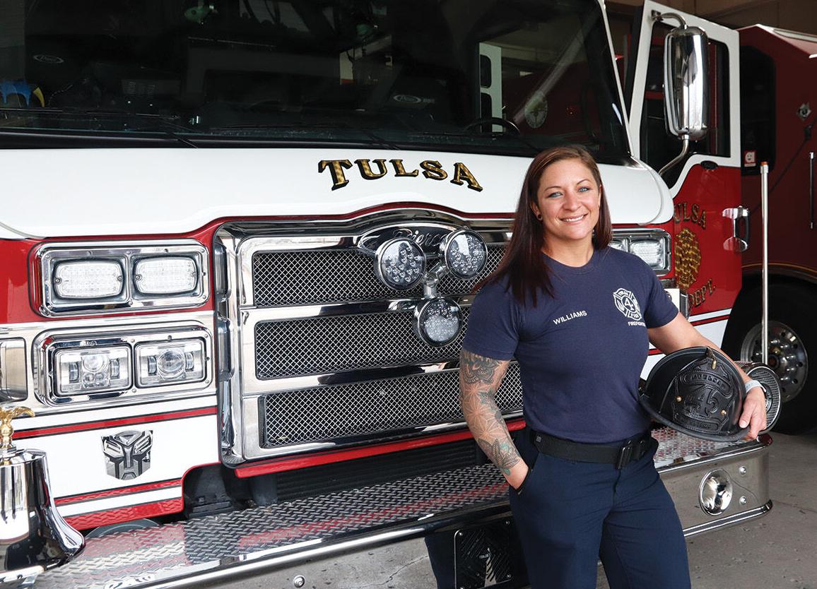 I am a female firefighter | City Desk | tulsapeople.com