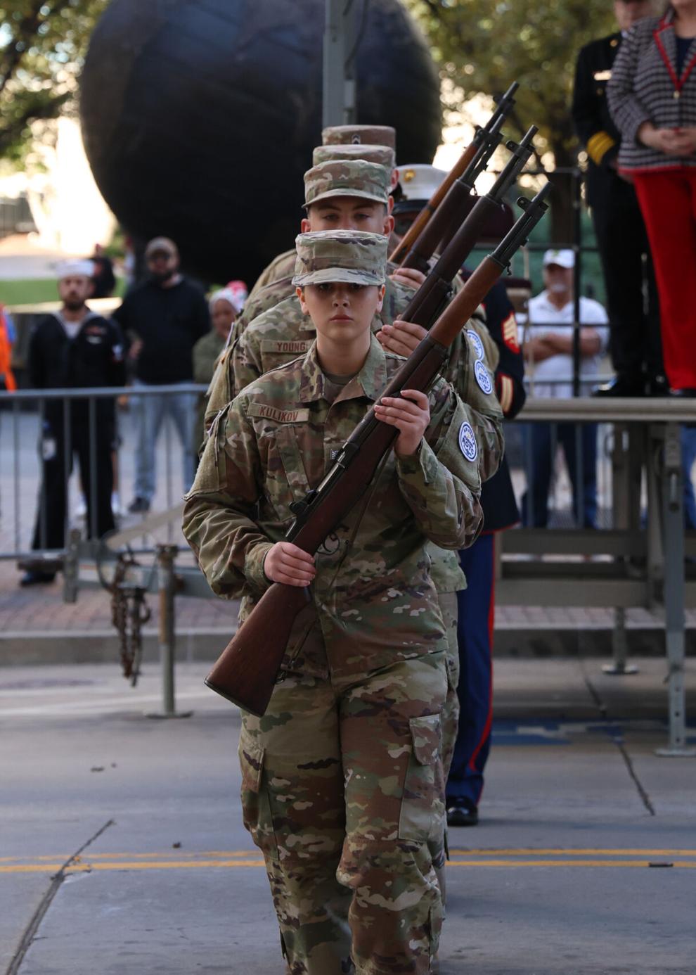 Scenes from the Tulsa Veterans Day Parade About Town