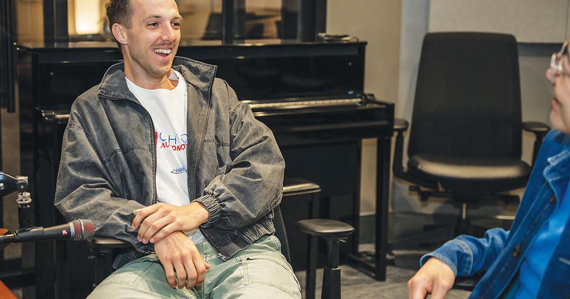Pride and passion: A local high school faculty member, Taylor Pride, is also a talented songwriter.