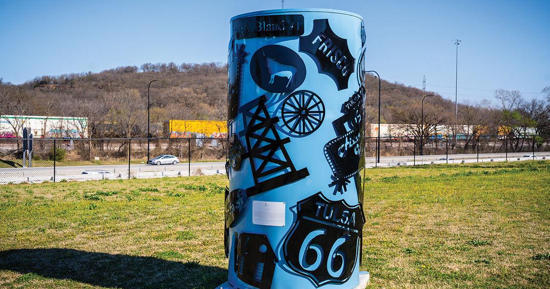It takes a village: New art installation in Route 66 Historical Village honors the city’s roots