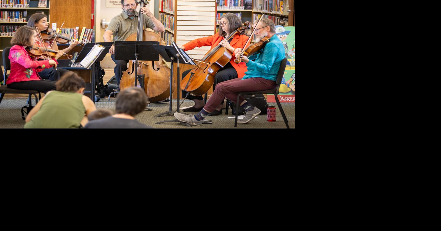 Scenes from TSO on the Go at Kendall-Whittier Library