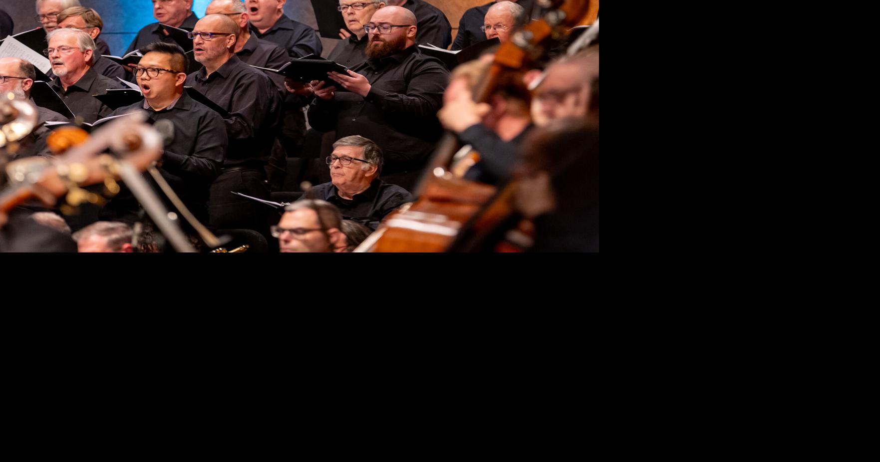 Scenes from Tulsa Symphony Orchestra performance of Mahler's Symphony No. 2