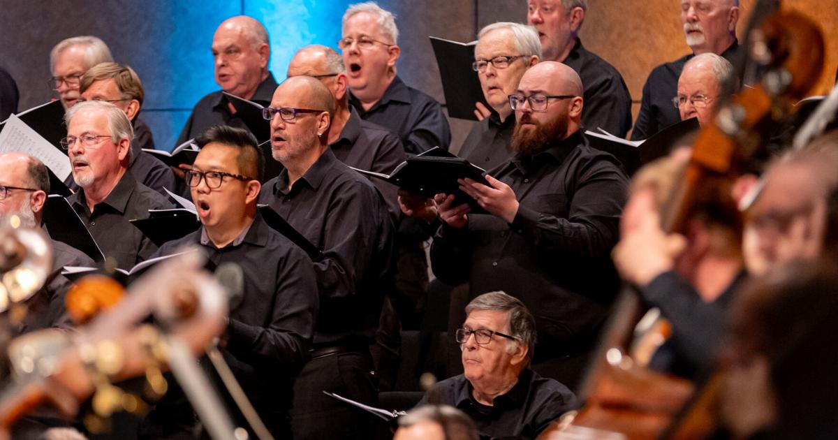 Scenes from Tulsa Symphony Orchestra performance of Mahler's Symphony No. 2