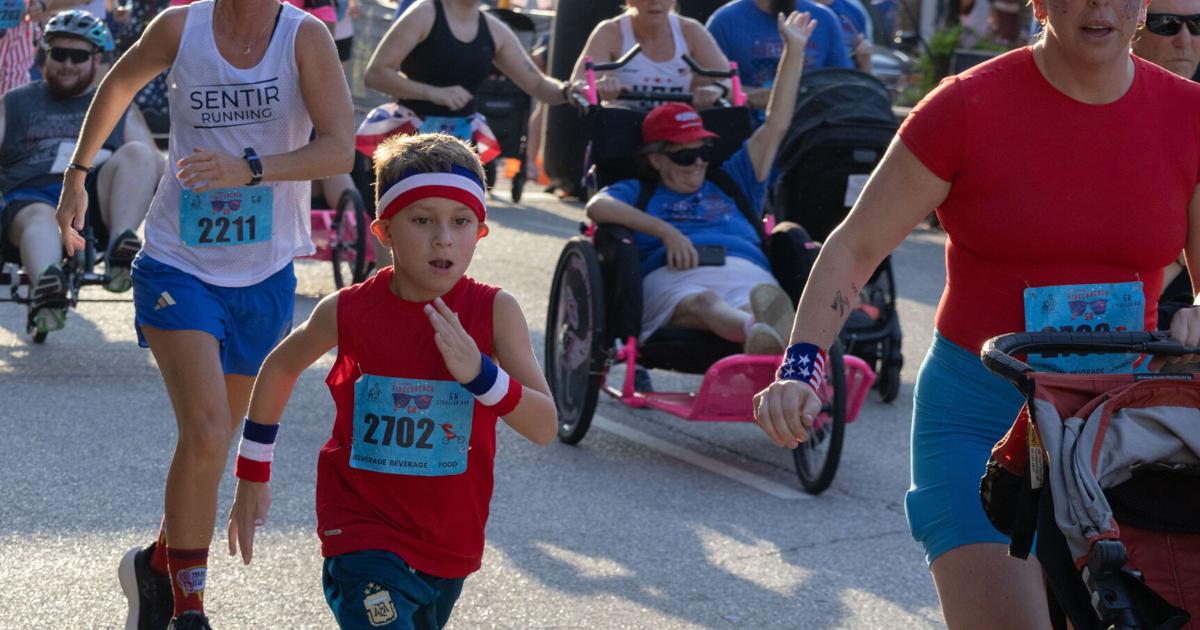 Scenes from the 2026 Firecracker 5k