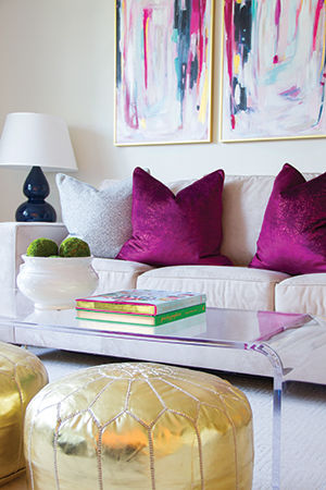 Colorful condo