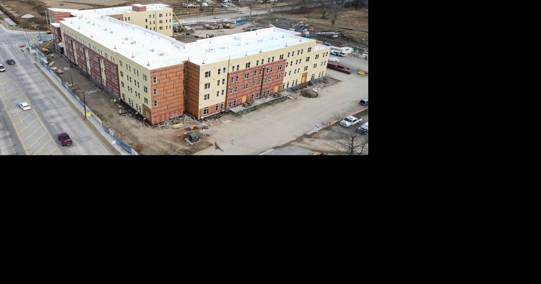 Apartment work at former Comanche Park continues