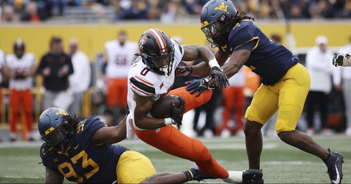 Ollie Gordon's milestone day at West Virginia in 2023