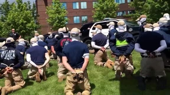 31 White Supremacist Group Members Arrested Near Idaho Pride Event