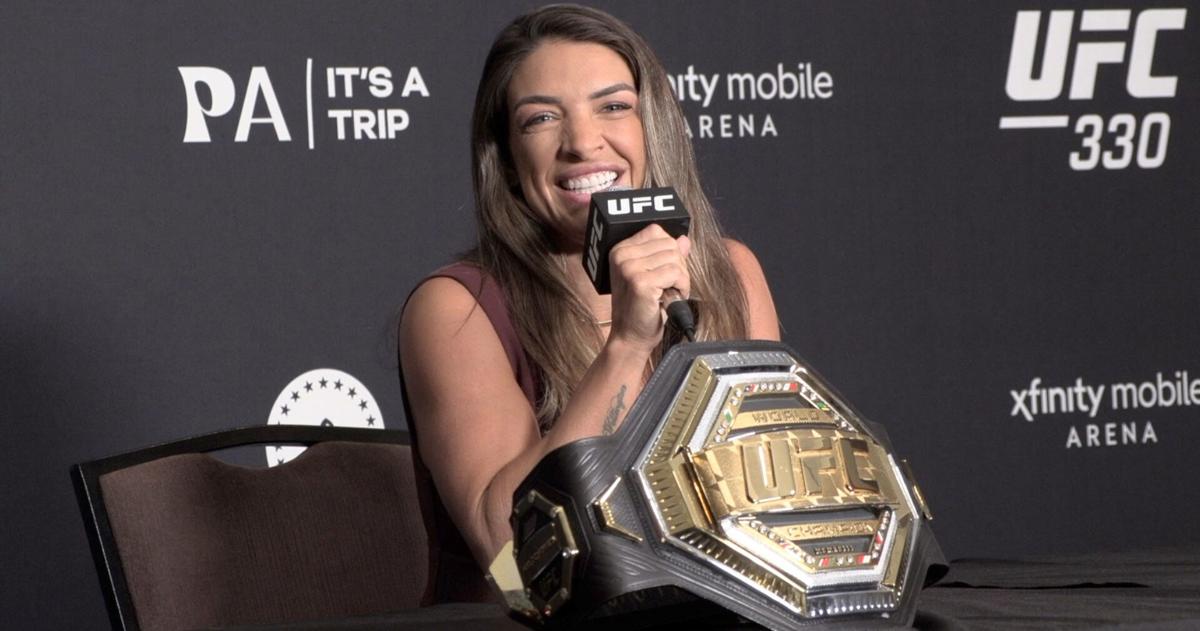 UFC's Mackenzie Dern Talks UFC 330 at Media Day
