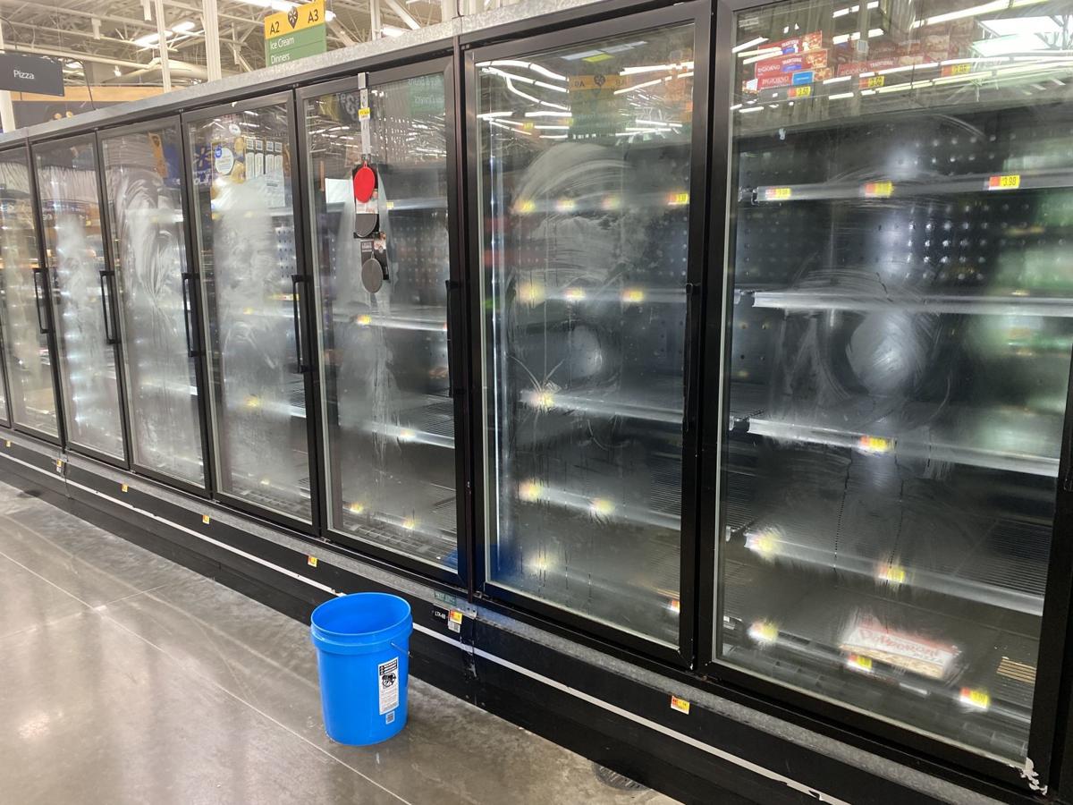 Shelves at Walmart Skiatook
