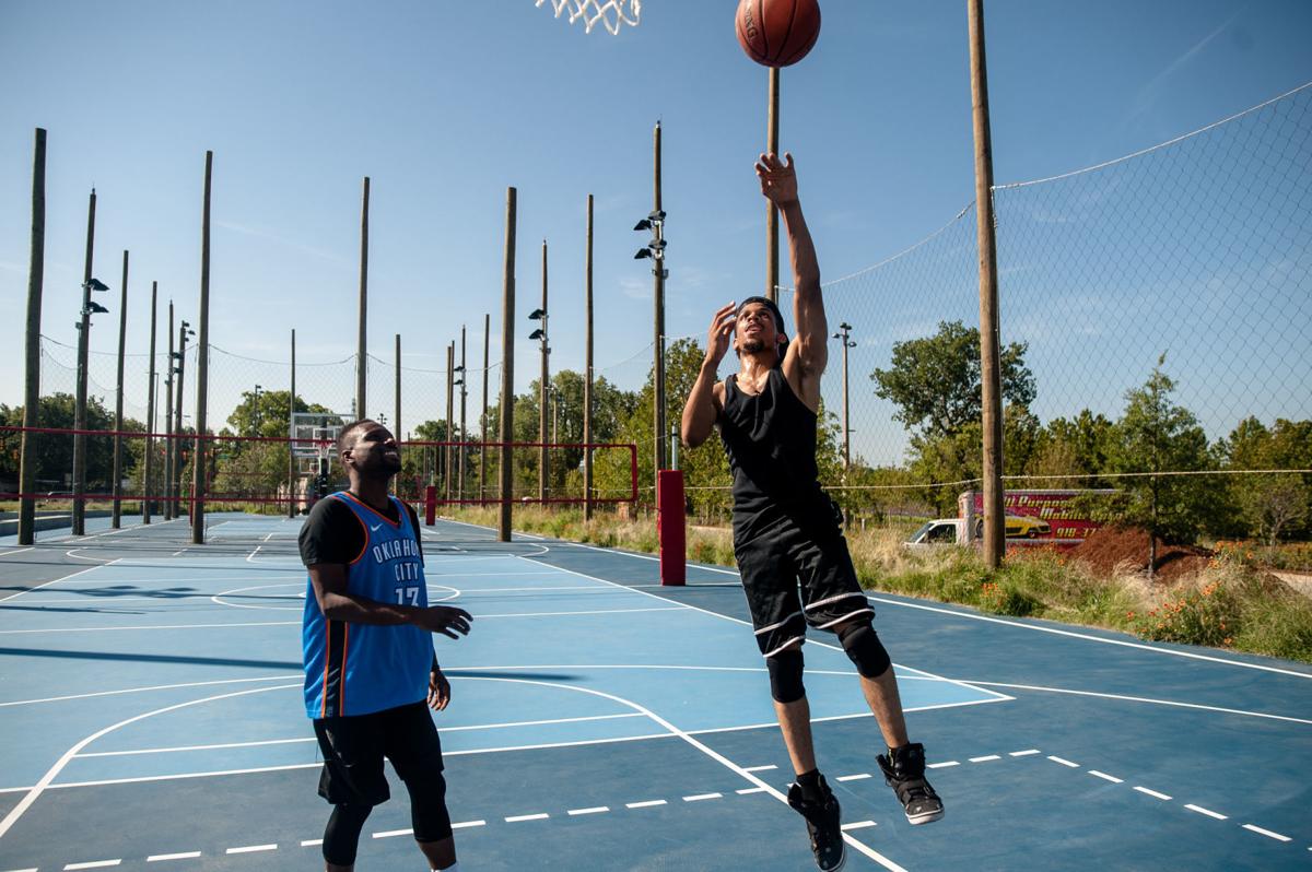 Sports courts unveiled at Gathering Place but park will have more