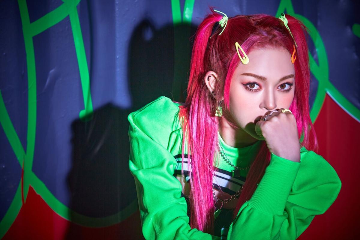 K-Pop Star Kai Reveals Long, Neon-Green Hair