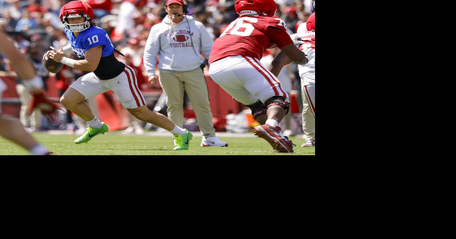 John Mateer 7th in SEC quarterback rankings