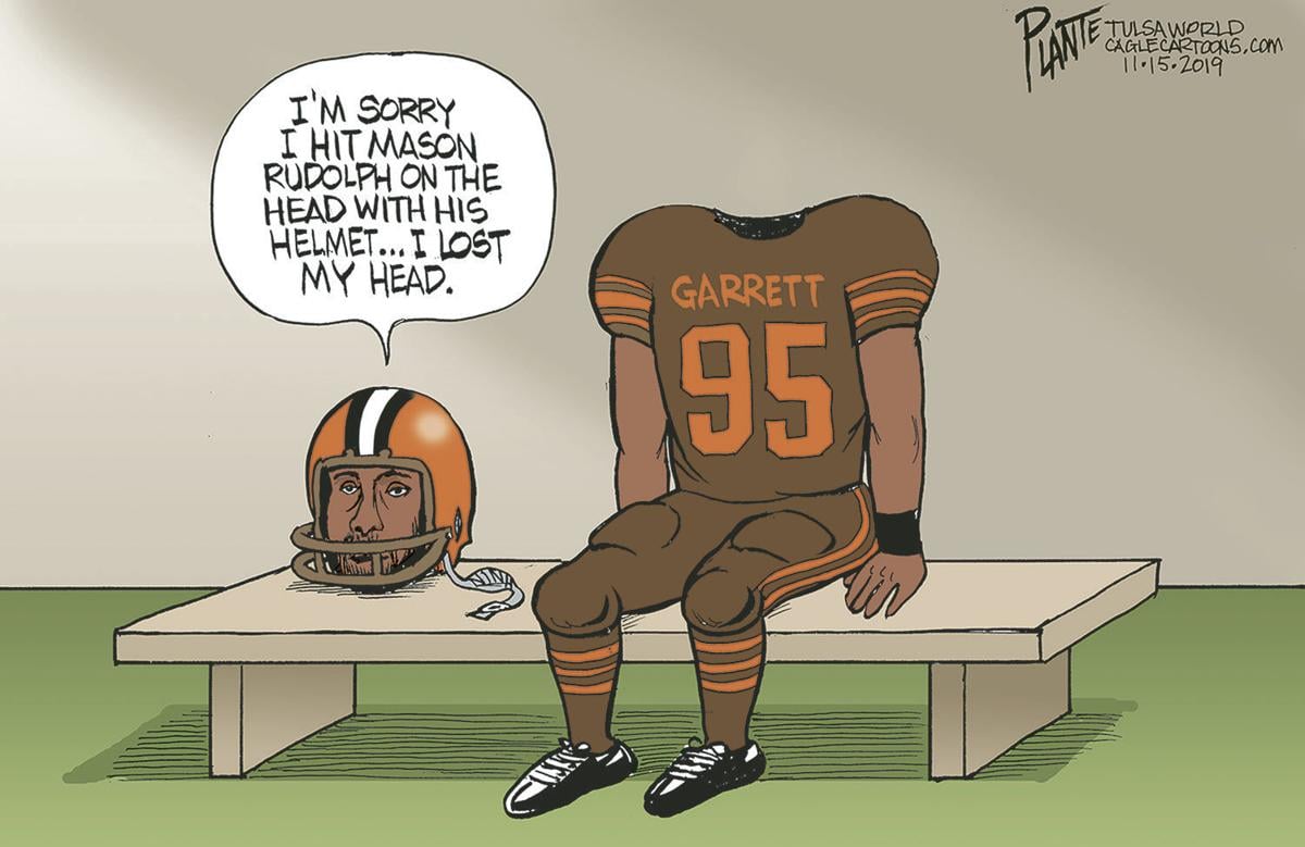 Bruce Plante Cartoon: Former OSU QB Mason Rudolph