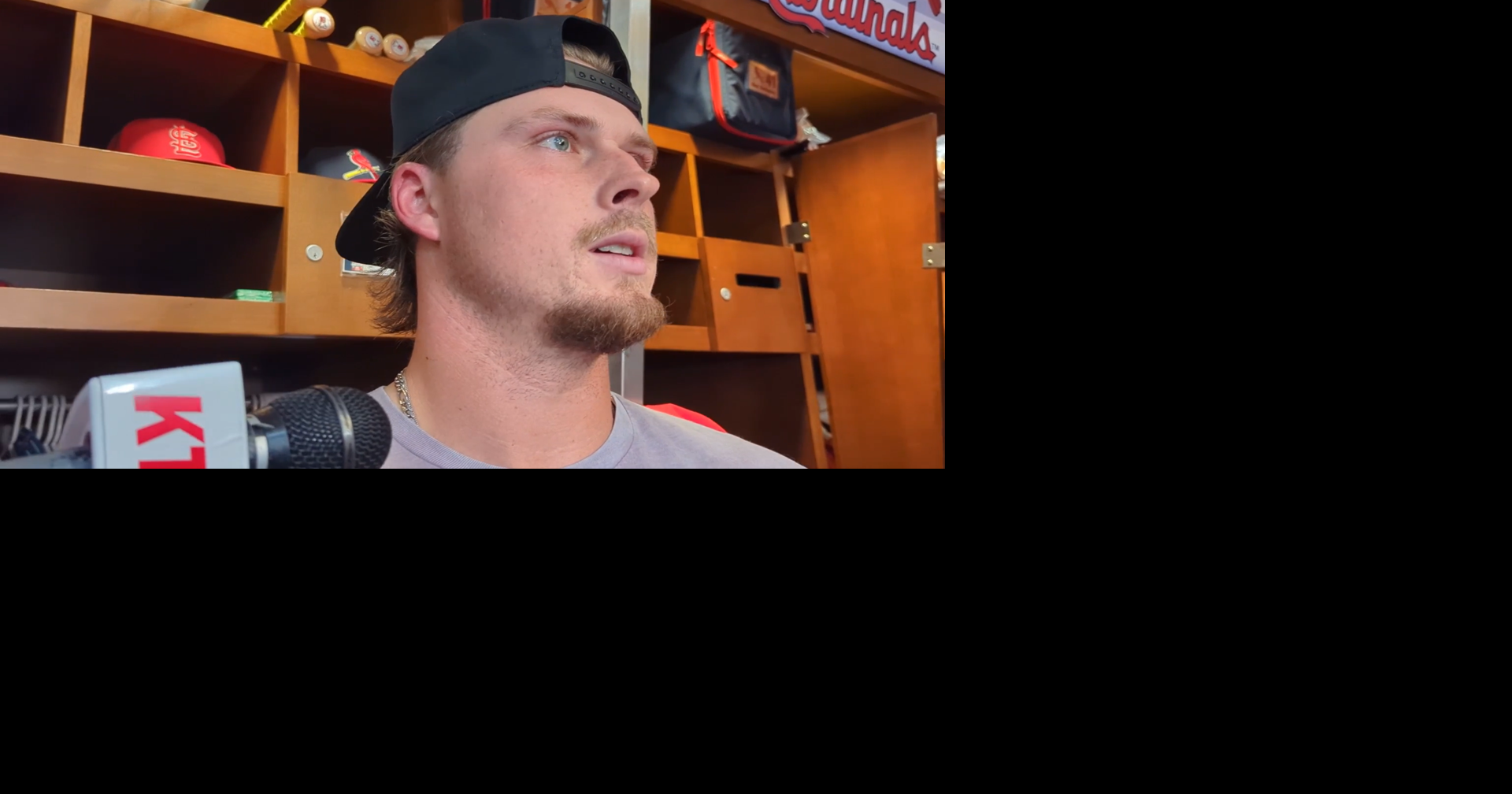 Nolan Gorman talks about his homer, the birth of Cardinals home run chain