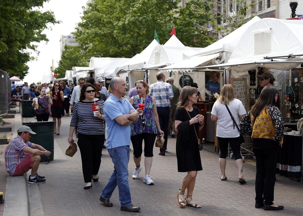 Tulsa Mayfest 46th annual arts festival kicks off to sunny skies, high